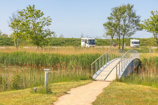 Wohnmobil in Dänemark - Camping Natur 