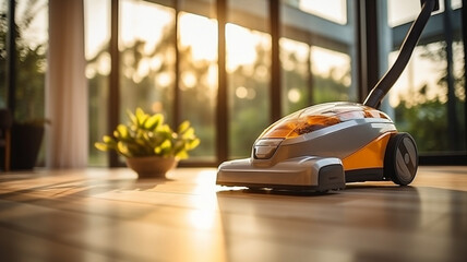 A smart vacuum cleaner, AI Generated