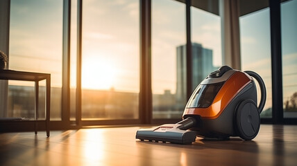 A smart vacuum cleaner, AI Generated