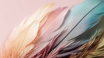 Pastell Farbe Feder abstrakten Hintergrund