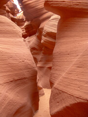 Antelopes Canyon near page, the world famoust slot canyon in the  Antelope Canyon Navajo Tribal Park
