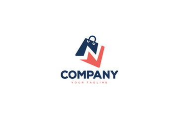 Retail Logo Design - Finance Logo Design Template
