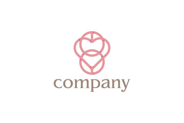 Heart Logo Design - Logo Design Template	
