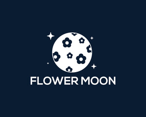 Planet of Flowers Logo Design - Logo Design Template	