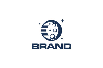 Planet Logo Design - Logo Design Template	