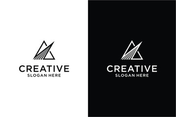 Triagle Logo design concept