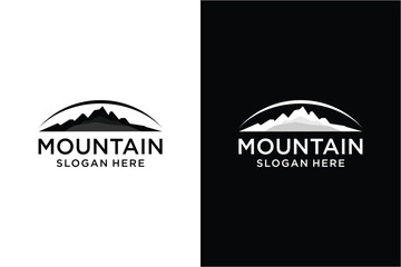 Mountain logo design concept