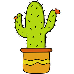 cactus in a pot