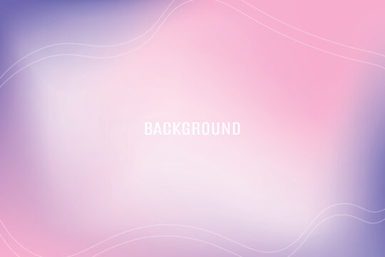 Vibrant gradient background with line. pink, whiite and purple background