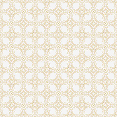 Bright gold luxury vintage wallpaper pattern