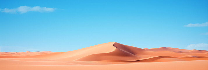 Fototapeta na wymiar desert, fictional landscape made with generative ai