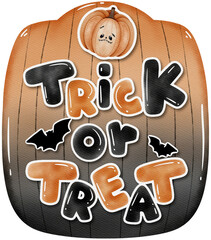 Halloween trick or treat