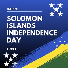 Premium Vector | Vector illustration for solomon islands independence day