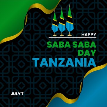 Premium Vector | Vector illustration for Tanzania Saba Saba day
