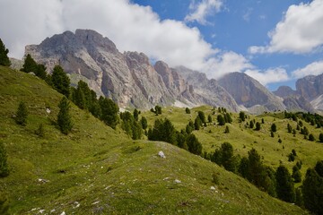 Natural park Puez Odlez, Dolomiti Italy
