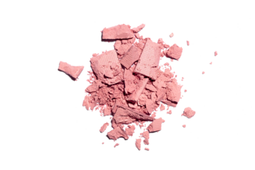 Broken eye shadow or face powder.