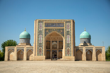 castle entrance in the tashkent city of uzbekistan