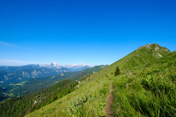 Fototapeta premium Slovenian mountains with Triglav