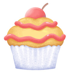 Cherry Butter Muffin