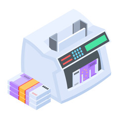 Bundle of Cryptocurrency Isometric Icons 

