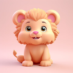 lion cartoon illustration
