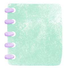 Notepad Green Brush 