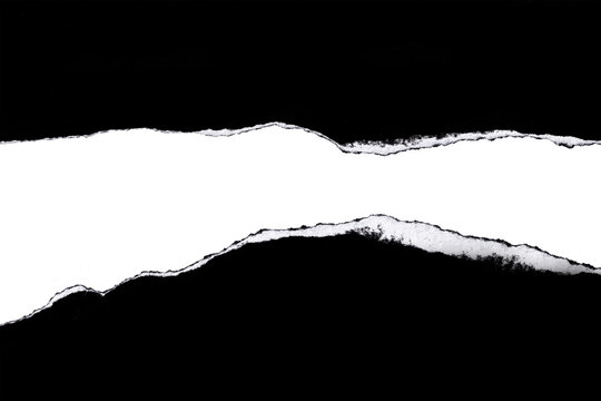 Abstract torn paper copy space
