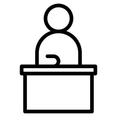 presentation line