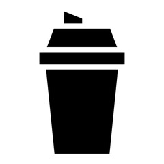 coffee cup glyph 