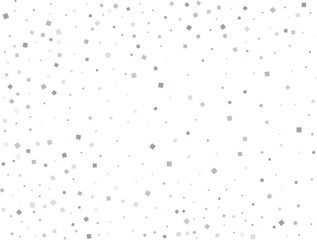Magic Silver Square Confetti