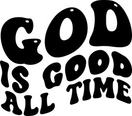 Retro Christian SVG Design