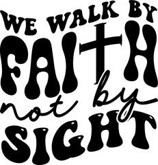 Retro Christian SVG Design