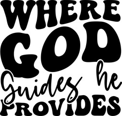 Retro Christian SVG Design