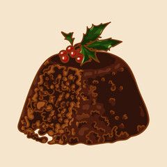 Plum Pudding. The most popular
European puddings.