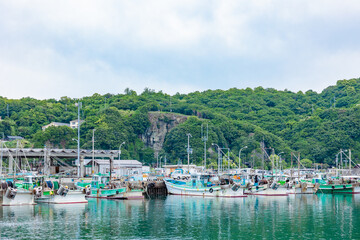 Fototapeta na wymiar 素材　日本の漁港