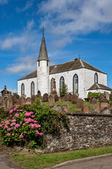 Fototapeta premium Parish Church of Crossmichael, Dumfries and Galloway, Scotland