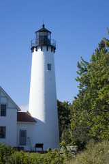 Fototapeta na wymiar Iroquois Point Lighthouse