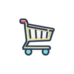 shopping cart  ,png Generative AI