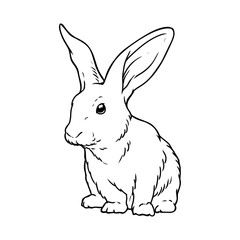 Rabbit drawing