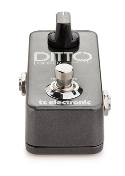 tc electronic ditto looper guitar pedal path isolated on white