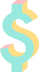 Obraz premium Dollar Currency Sign