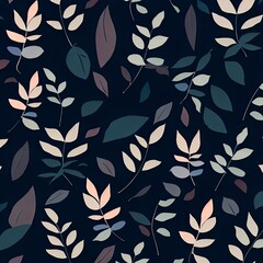 Background Leaf Pattern Generative AI