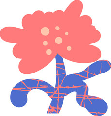 abstraction flower plant texture naive geometric