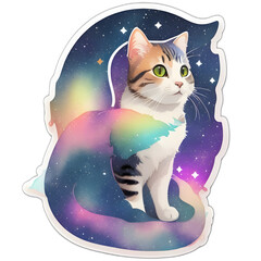 The cosmos astral cat
