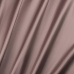 Fototapeta premium Background for design - brown colored crumpled fabric. eps 10