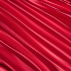 Vivid red crumpled elastic fabric background. eps 10