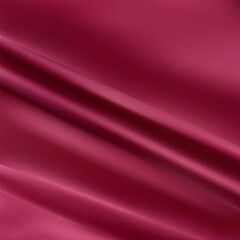 Soft smooth burgundy silk fabric background. Fabric texture. eps 10