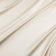 Fototapeta na wymiar White fabric, cloth soft waves texture background. soft focus. eps 10