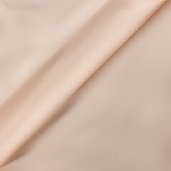 Beige brown crumpled fabric for creative background. Copy space. Vivid textile for wallpaper or design. eps 10