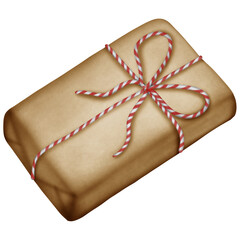 gift box isolated on white gift box, illustration, clipart, watercolor, art, design, holiday, present, celebration, festive, surprise, colorful, painting, creative, graphic, box, ribbon, bow, wrapping